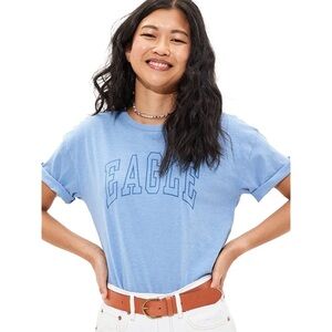 American Eagle Outfitters Soft Blue T shirt